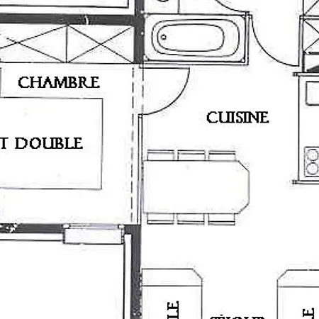 Apartman Skis Aux Pieds, Prox. Commerces, 6 Pers. - Fr-1-455-83 La Plagne